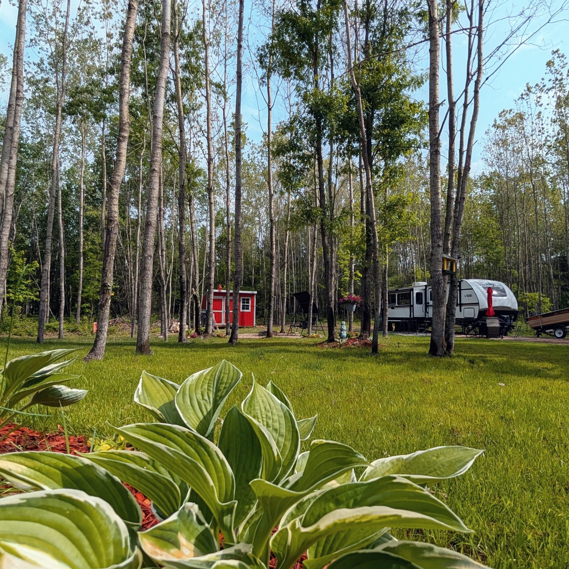 Spacious Seasonal Campsites